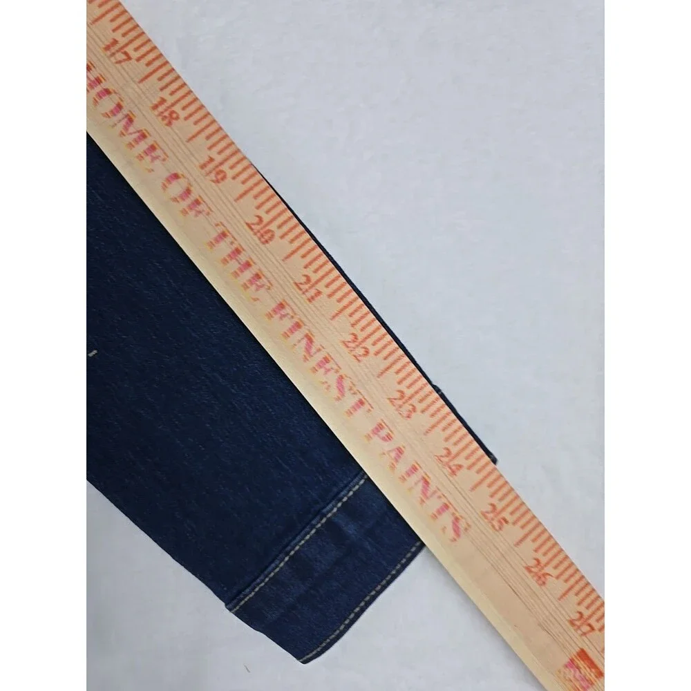 V.I.P. by YDX Smart Jeans Women’s Cropped Denim Jacket Medium Blue Jean - Picture 9 of 11